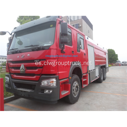 Camión de bomberos de rescate de emergencia Howo 4x2